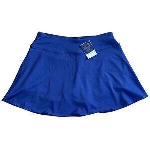Kastel Denmark Skort Royal Blue UV Protection Sz Lrg Activewear Three Pockets